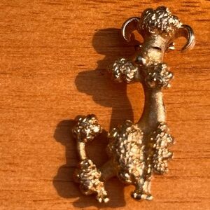 Vintage Avon French Poodle Brooch Pin